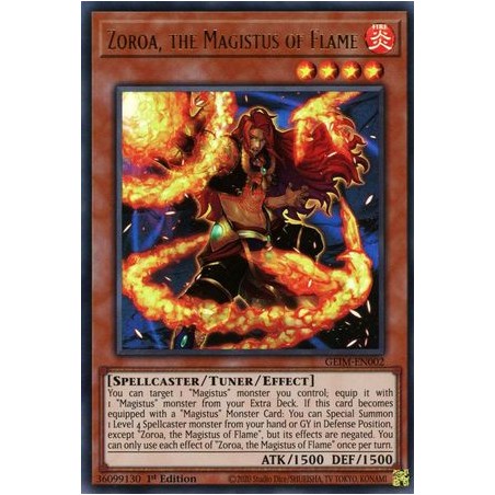 Genesis Impact - Zoroa, the Magistus of Flame