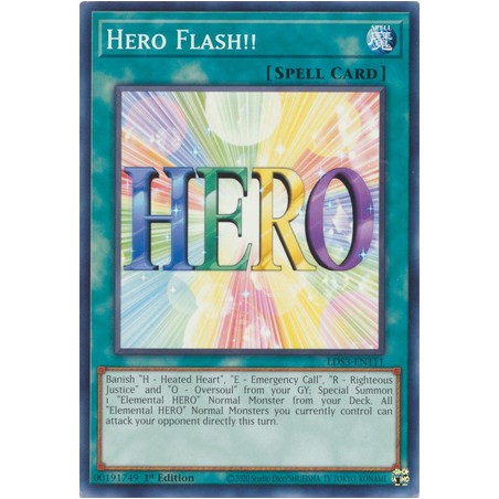 Legendary Duelists Season 3 - HERO Flash!!