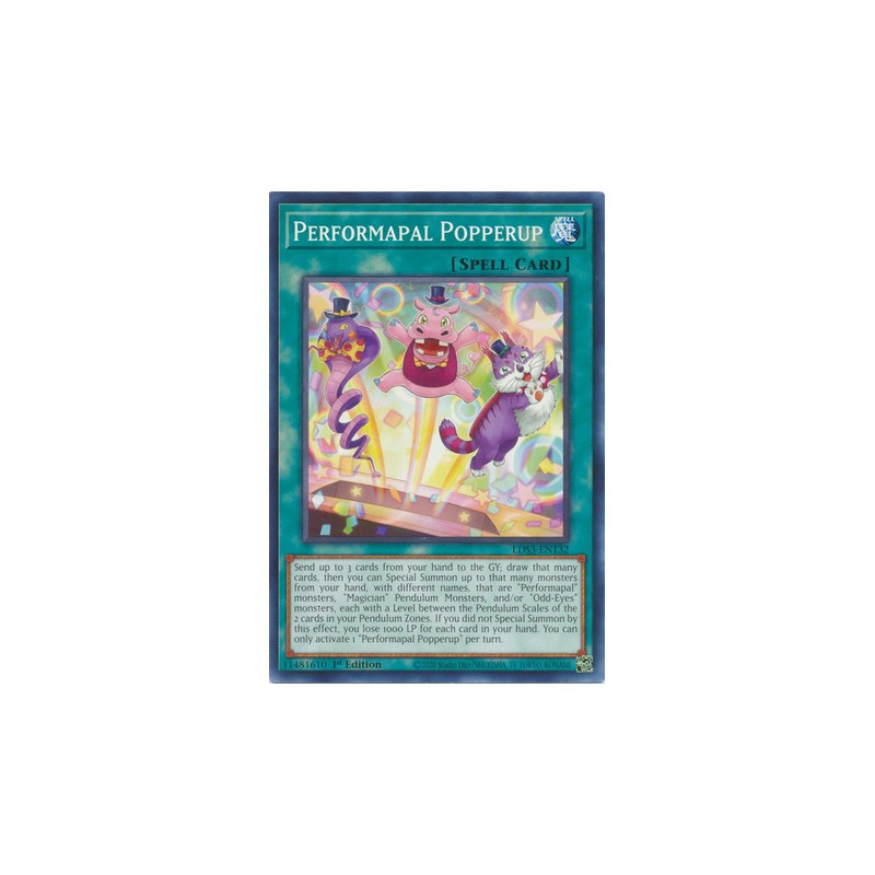 Legendary Duelists Season 3 - Performapal Popperup