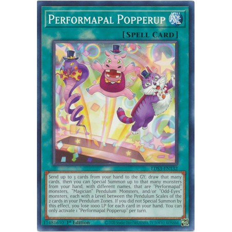 Legendary Duelists Season 3 - Performapal Popperup