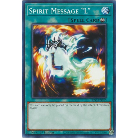 Legendary Duelists Season 3 - Spirit Message "L"