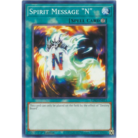 Legendary Duelists Season 3 - Spirit Message "N"