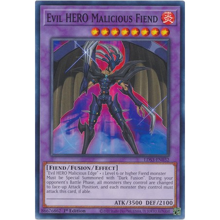 Legendary Duelists Season 3 - Evil HERO Malicious Fiend