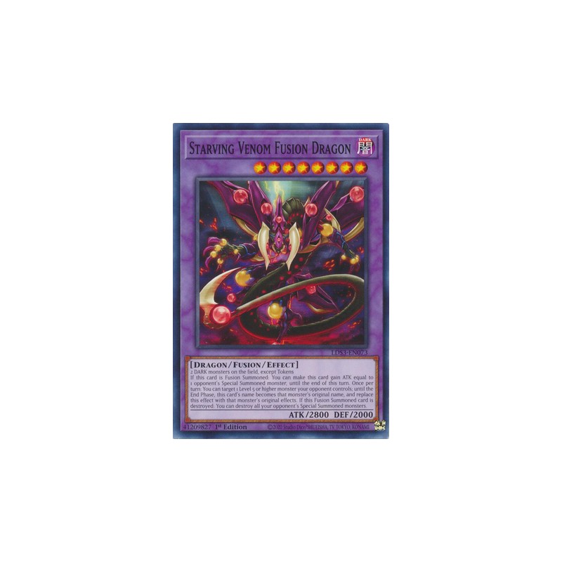 Legendary Duelists Season 3 - Starving Venom Fusion Dragon