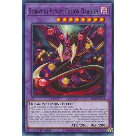 Legendary Duelists Season 3 - Starving Venom Fusion Dragon