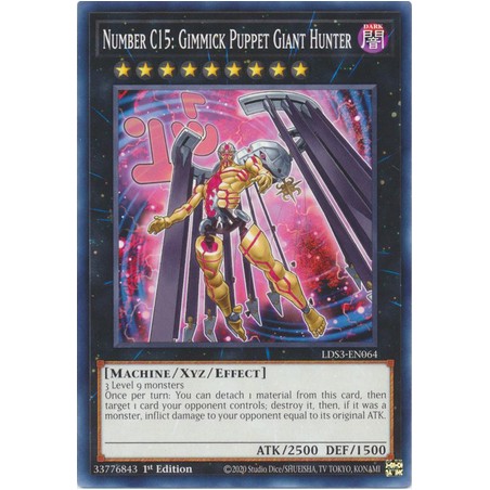 Legendary Duelists Season 3 - Number C15: Gimmick Puppet Giant Hunter