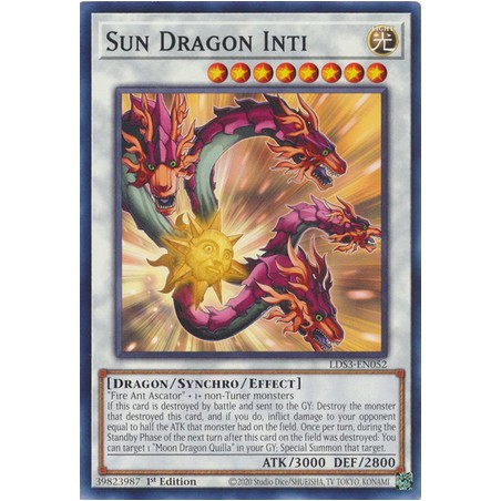 Legendary Duelists Season 3 - Sun Dragon Inti