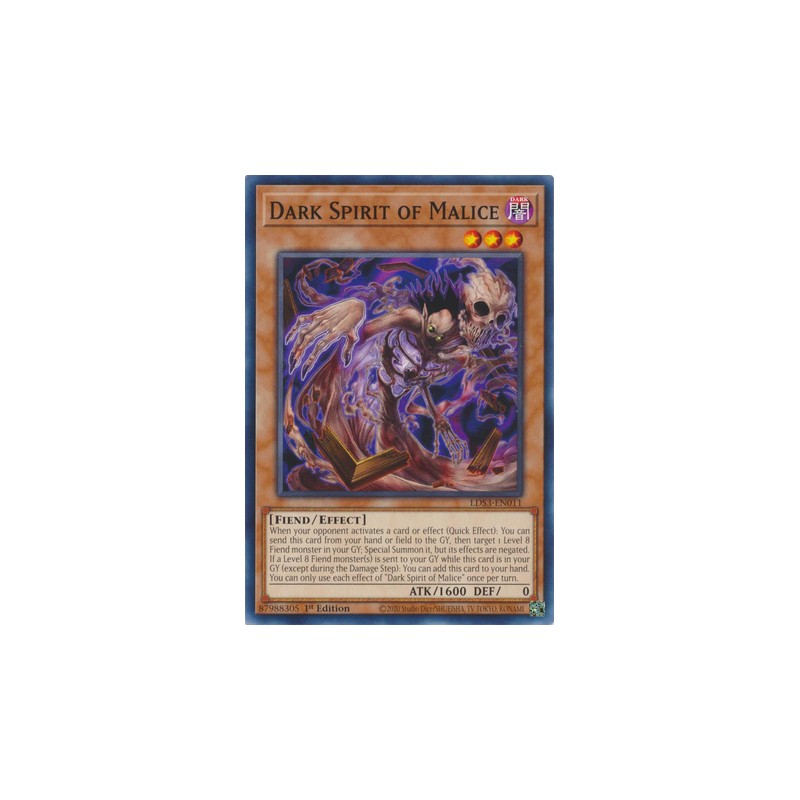 Legendary Duelists Season 3 - Dark Spirit of Malice