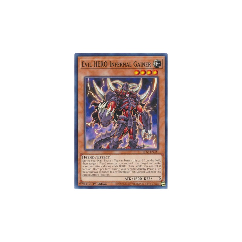 Legendary Duelists Season 3 - Evil HERO Infernal Gainer