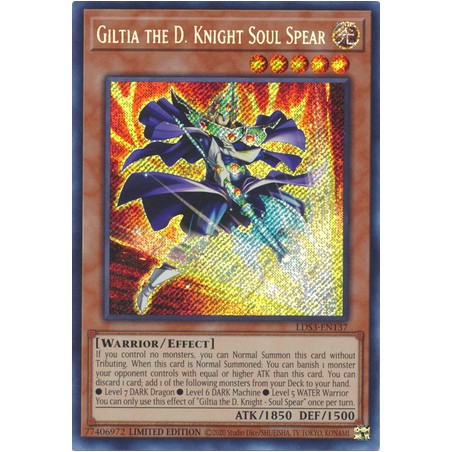 Legendary Duelists Season 3 - Giltia the D. Knight Soul Spear