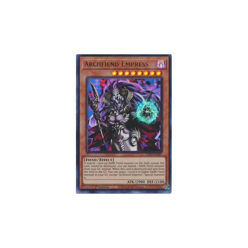 Legendary Duelists Season 3 - Archfiend Empress (Blue)