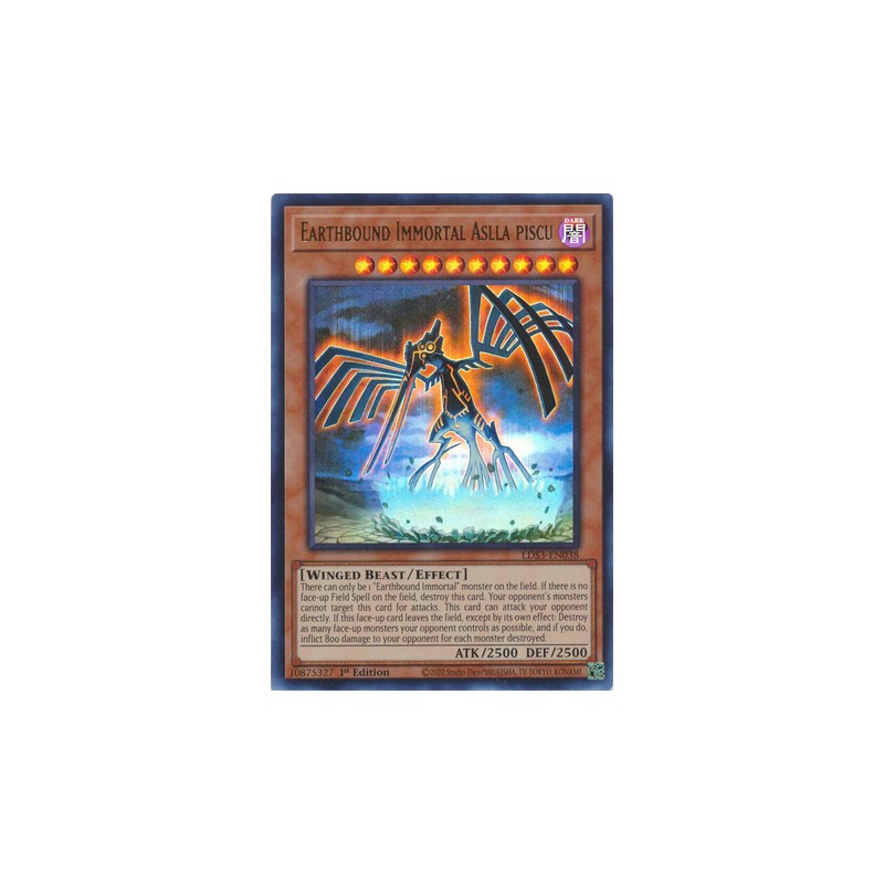 Legendary Duelists Season 3 - Earthbound Immortal Aslla piscu (Blue)