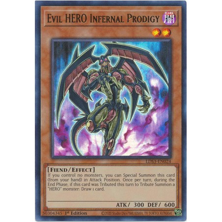 Legendary Duelists Season 3 - Evil HERO Infernal Prodigy