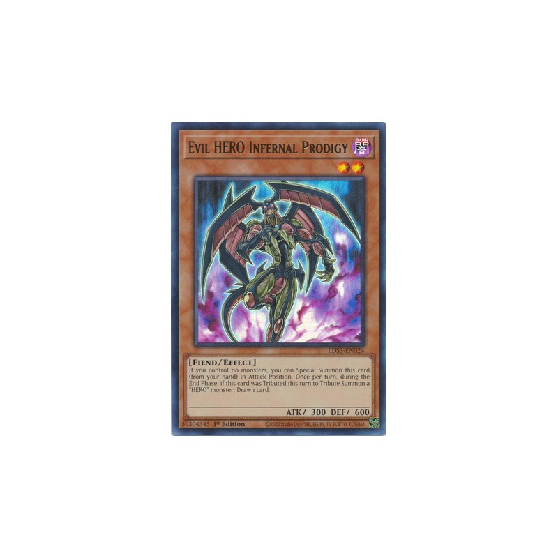 Legendary Duelists Season 3 - Evil HERO Infernal Prodigy (Blue)