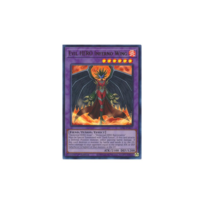 Legendary Duelists Season 3 - Evil HERO Inferno Wing