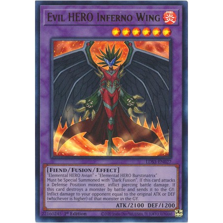 Legendary Duelists Season 3 - Evil HERO Inferno Wing