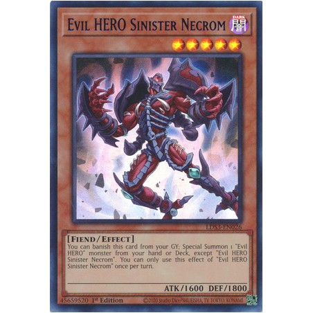 Legendary Duelists Season 3 - Evil HERO Sinister Necrom