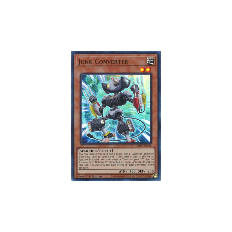 Legendary Duelists Season 3 - Junk Converter (Blue)