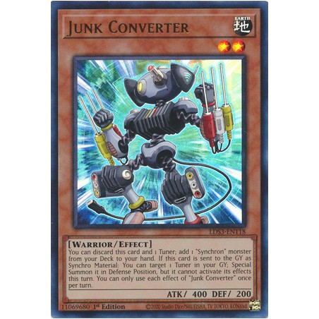 Legendary Duelists Season 3 - Junk Converter (Blue)