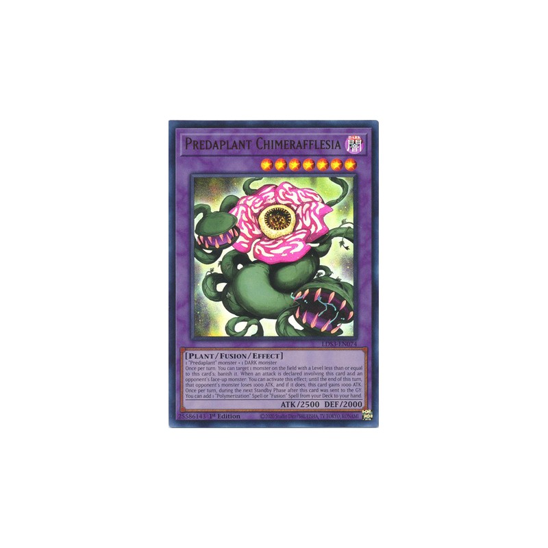 Legendary Duelists Season 3 - Predaplant Chimerafflesia (Blue)