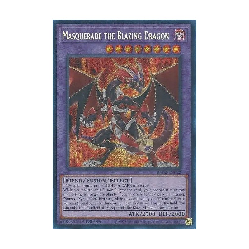 Rarity Collection II - Masquerade the Blazing Dragon