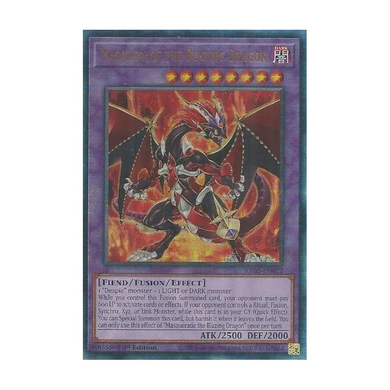 Rarity Collection II - Masquerade the Blazing Dragon