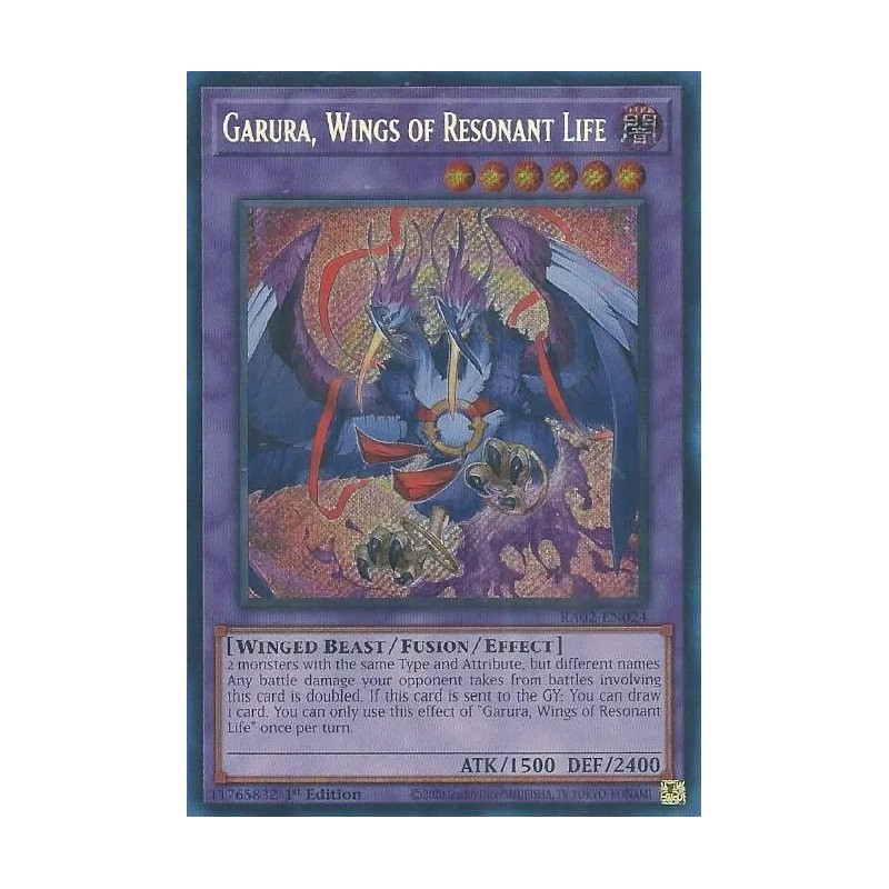 Rarity Collection II - Garura, Wings of Resonant Life