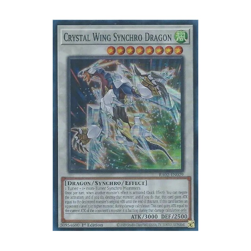 Rarity Collection II - Crystal Wing Synchro Dragon