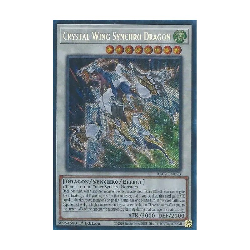 Rarity Collection II - Crystal Wing Synchro Dragon