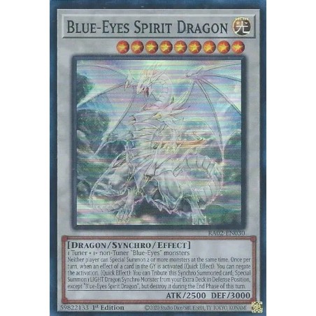 Rarity Collection II - Blue-Eyes Spirit Dragon