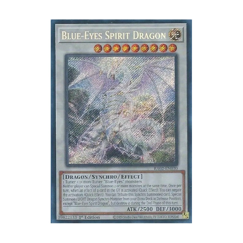 Rarity Collection II - Blue-Eyes Spirit Dragon