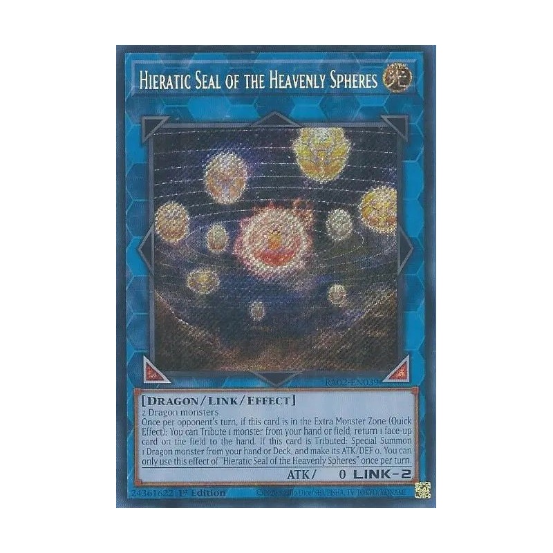 Rarity Collection II - Hieratic Seal of the Heavenly Spheres