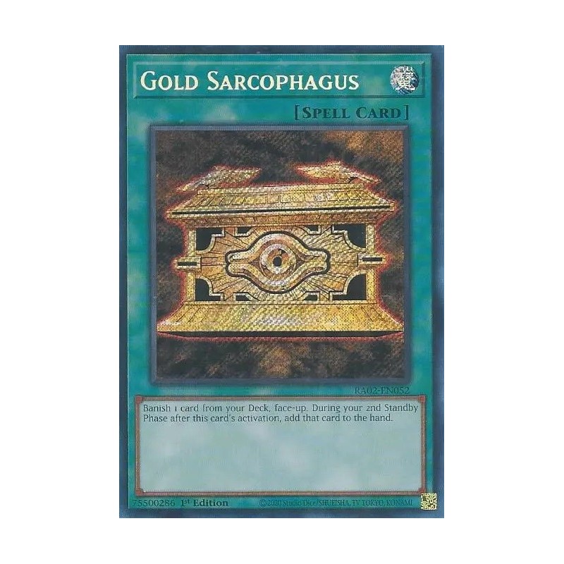 Rarity Collection II - Gold Sarcophagus