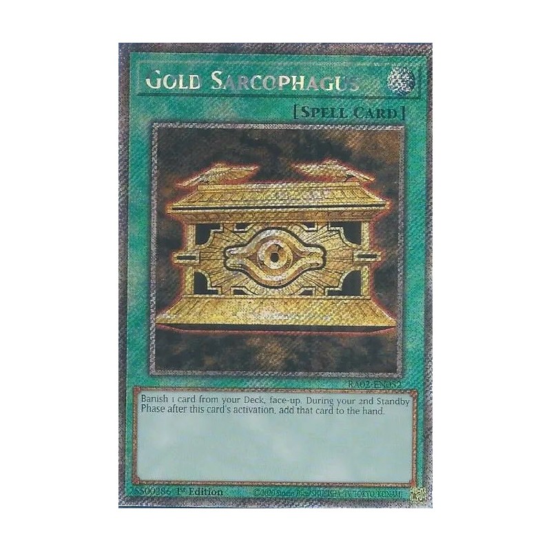 Rarity Collection II - Gold Sarcophagus