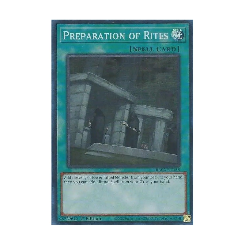 Rarity Collection II - Preparation of Rites