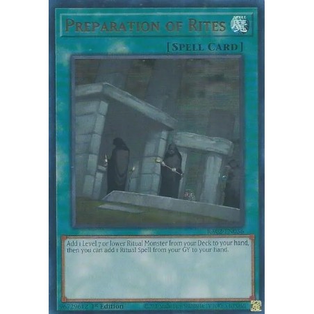 Rarity Collection II - Preparation of Rites