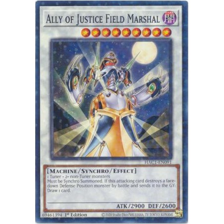 Hidden Arsenal: Chapter 1 - Ally of Justice Field Marshal