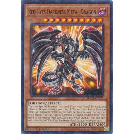 Hidden Arsenal: Chapter 1 - Red-Eyes Darkness Metal Dragon