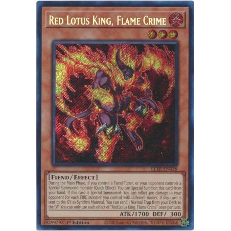 Terminal Revenge - Red Lotus King, Flame Crime