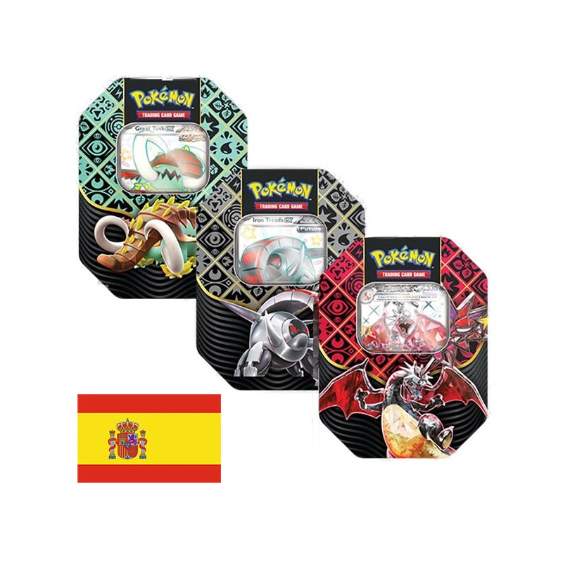 Paldean Fates Tin 3 Pack