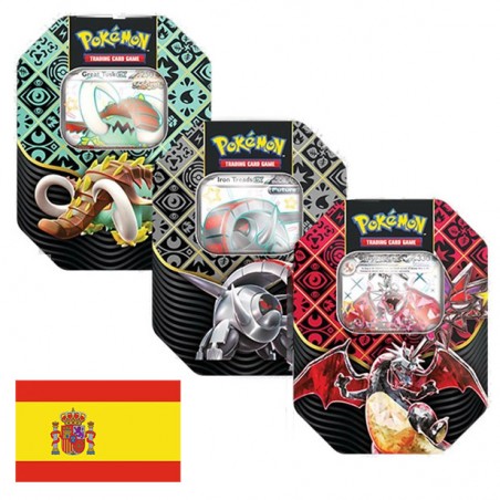 Paldean Fates Tin 3 Pack