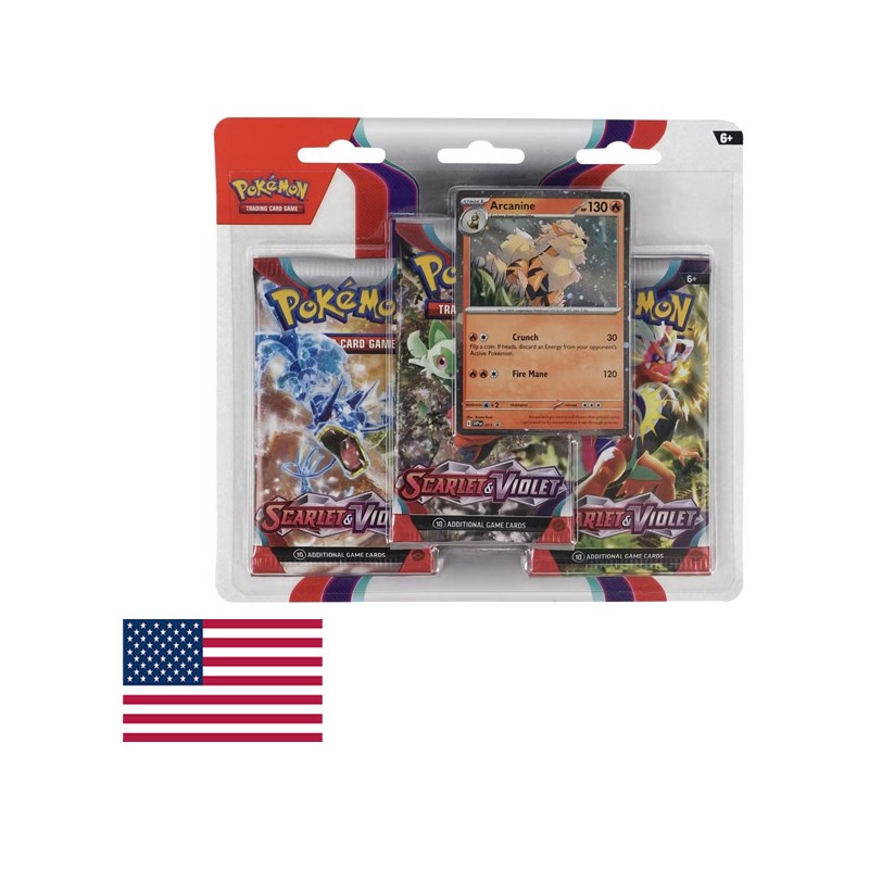 3-Pack Blister - Scarlet & Violet