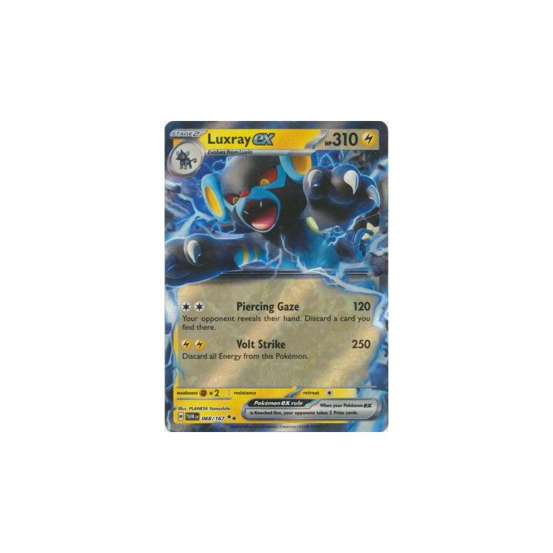 Twilight Masquerade - Luxray ex - 068/167