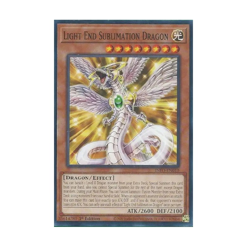 The Infinite Forbidden - Light End Sublimation Dragon