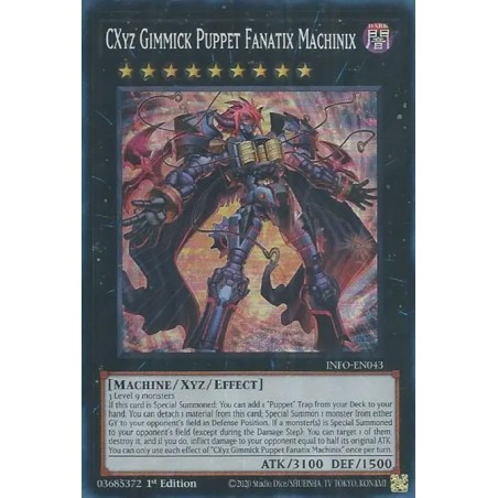 The Infinite Forbidden - CXyz Gimmick Puppet Fanatix Machinix