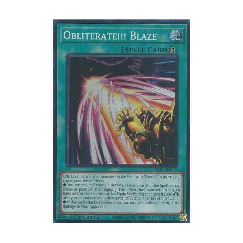 The Infinite Forbidden - Obliterate!!! Blaze