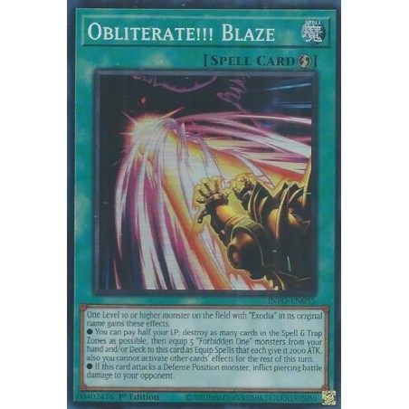 The Infinite Forbidden - Obliterate!!! Blaze