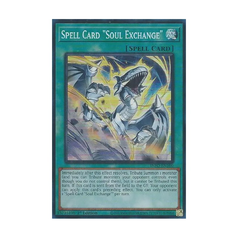 The Infinite Forbidden - Spell Card Soul Exchange