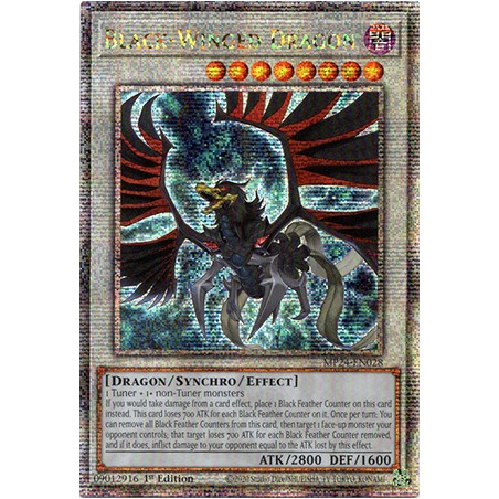 Dueling Mirrors - Black-Winged Dragon