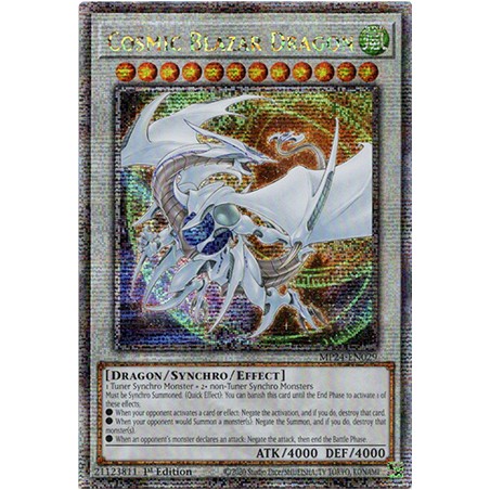 Dueling Mirrors - Cosmic Blazar Dragon